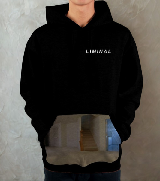 LIMINAL SPACE STAIRS HOODIE