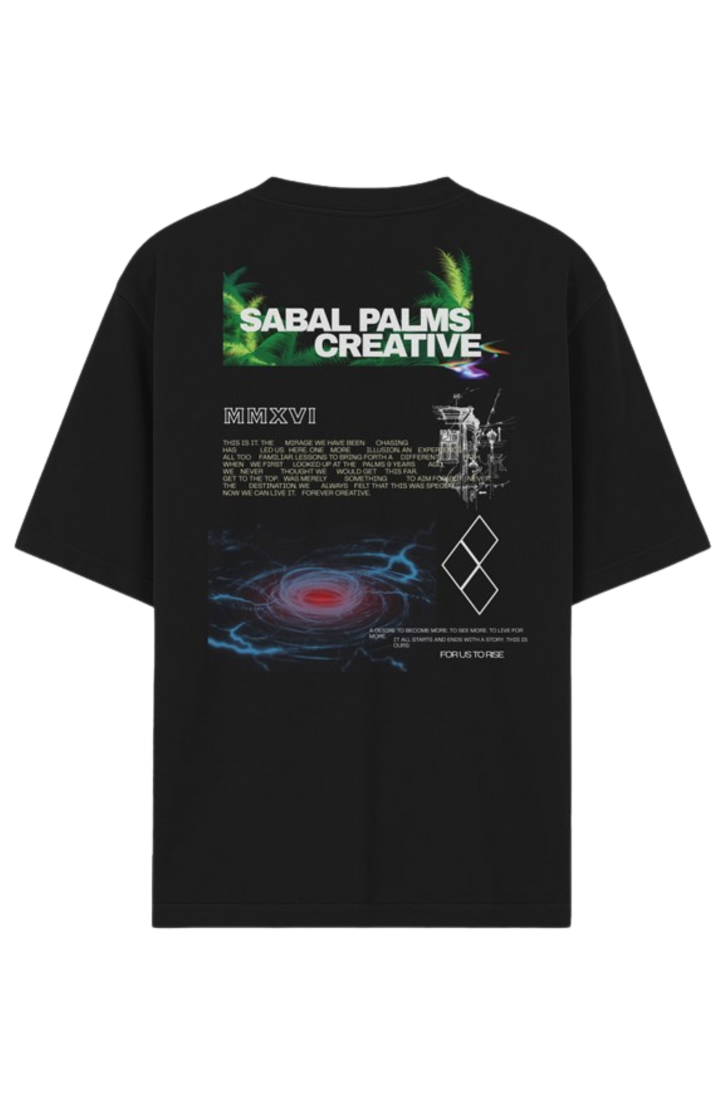 MIRAGE NIGHT GARMENT DYED T-SHIRT