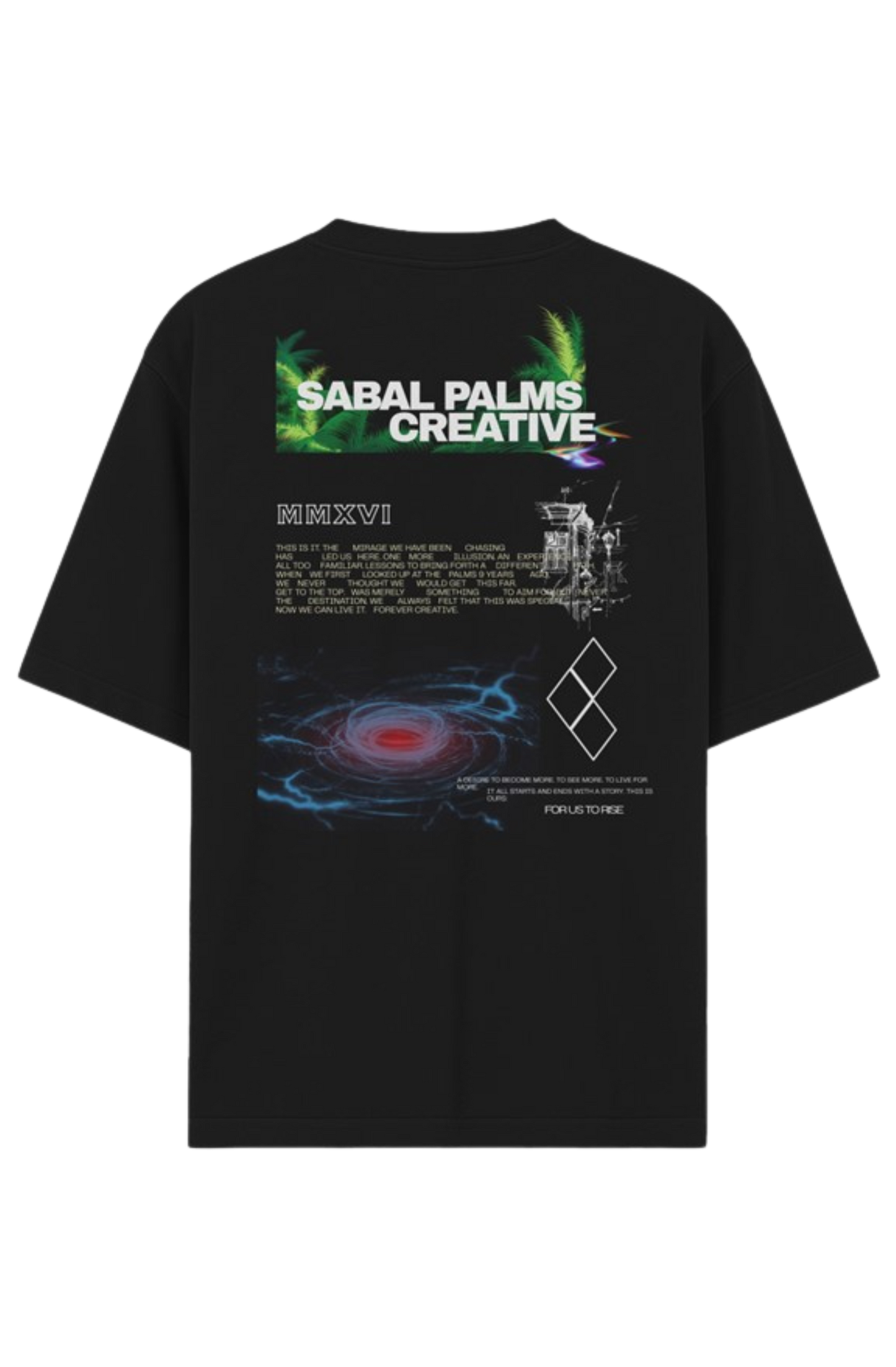 MIRAGE NIGHT GARMENT DYED T-SHIRT