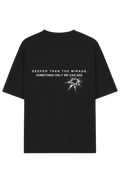 MIRAGE GLOW BLACK GARMENT DYED T-SHIRT
