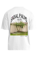PAST PRESENT Oversized Tee in White
