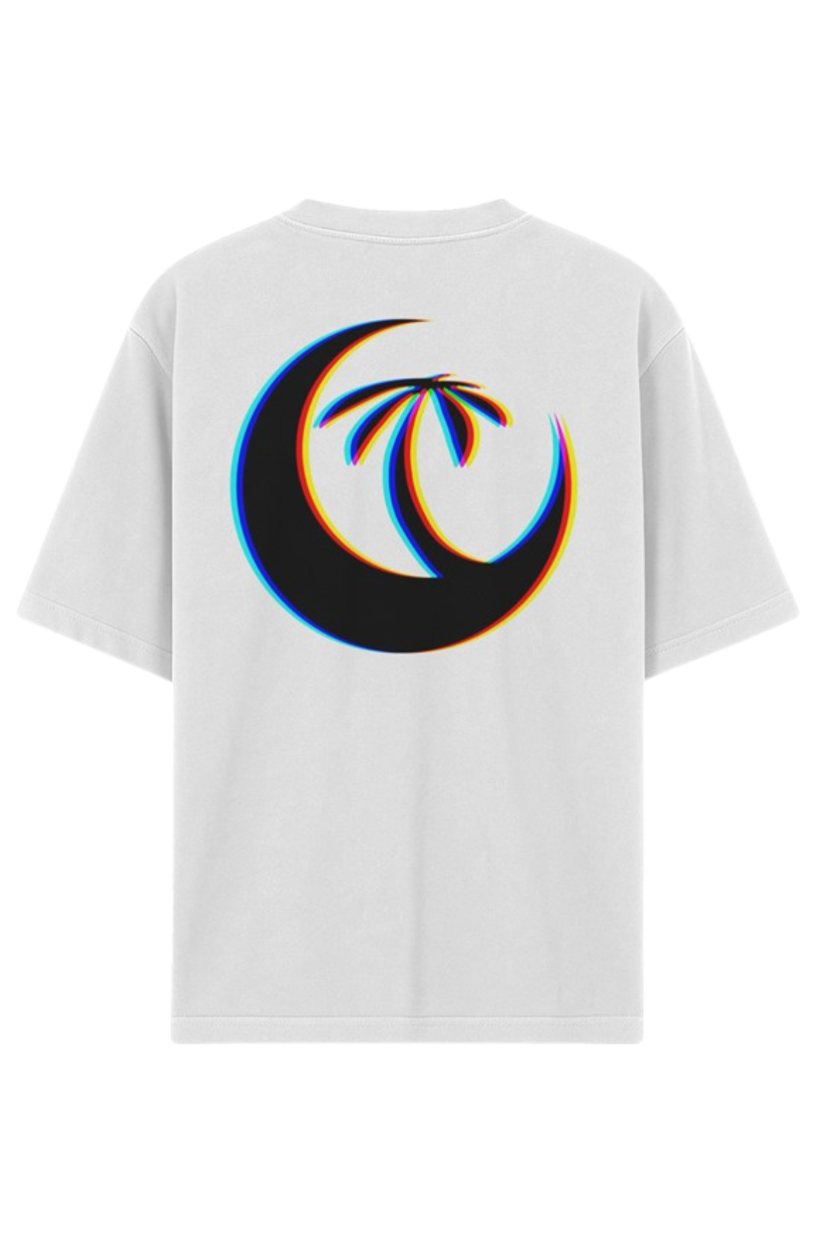 MIRAGE GLOW WHITE GARMENT DYED PREMIUM T-SHIRT